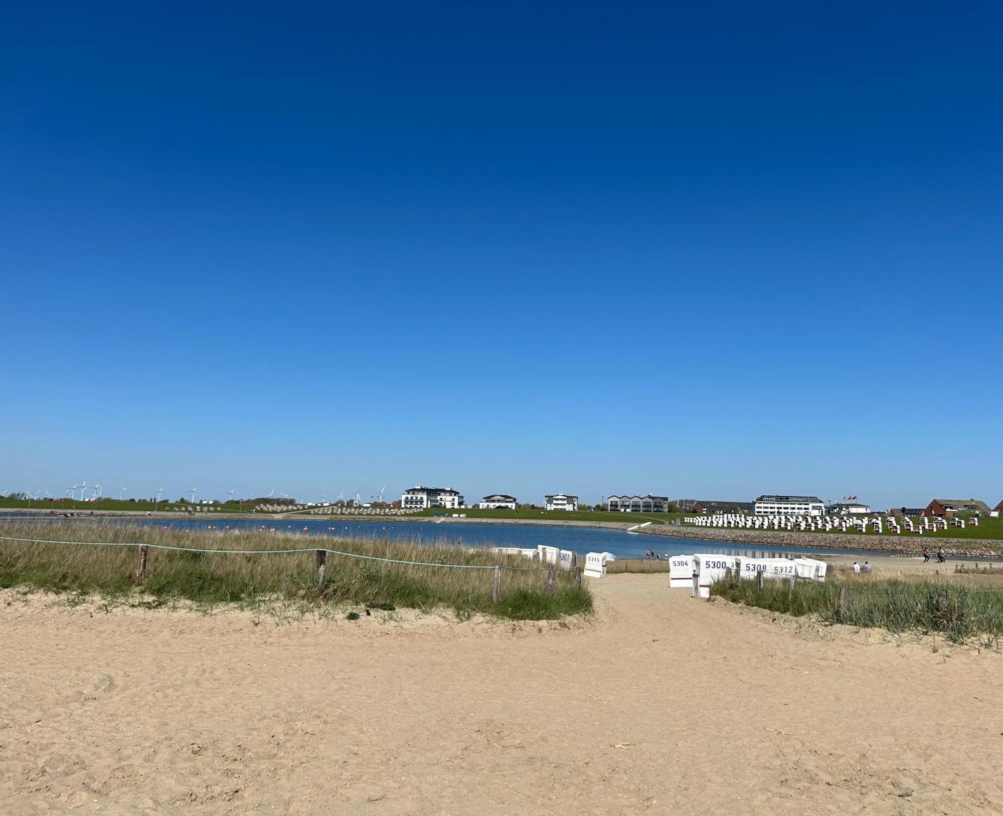 Ferienwohnung Ritthoff Perlebucht - Mit Strandkorb Am Meer Und Kostenloser Eintritt Ins Schwimmbad ビューズム エクステリア 写真